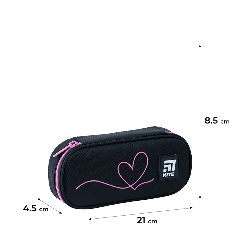Пенал Kite 662 Heart, K24-662-9 2