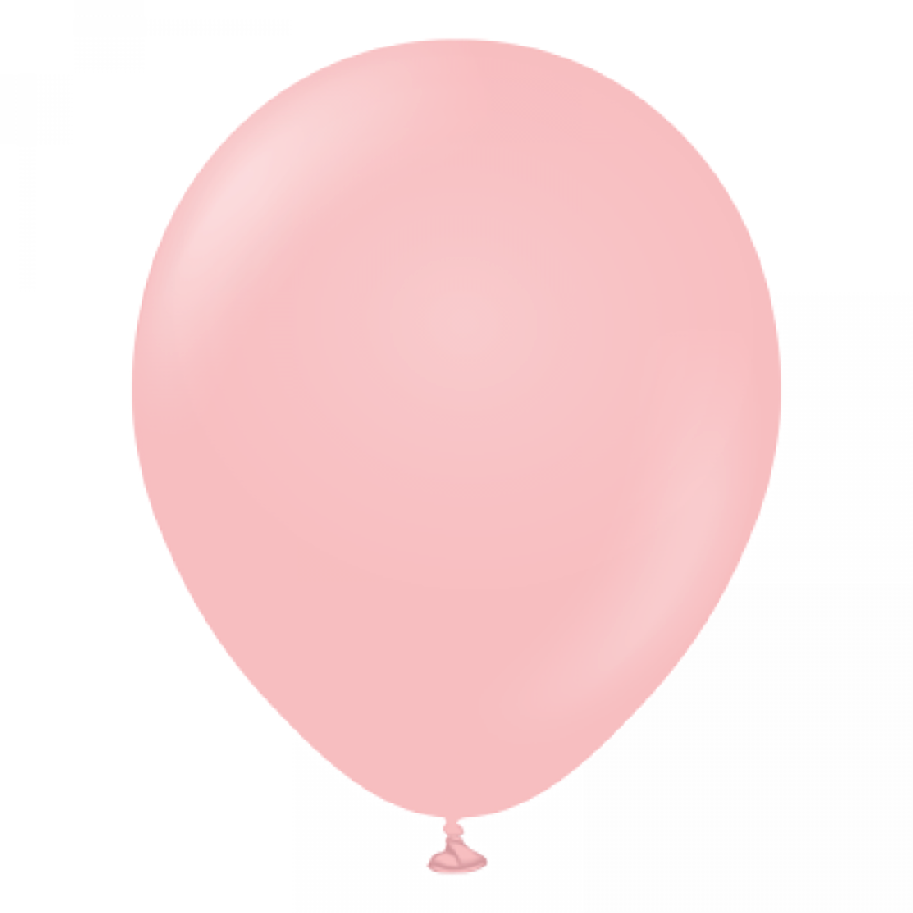 Кулька повітряна латексна 30 см (100) Baby Pink, матовий, IDEA7-DL-001