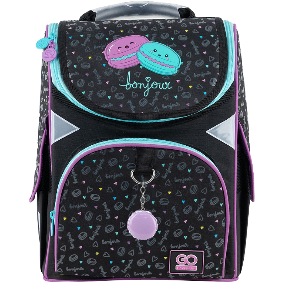 Рюкзак GoPack Education каркасний 5001S-3 Lovely Macarons, GO24-5001S-3