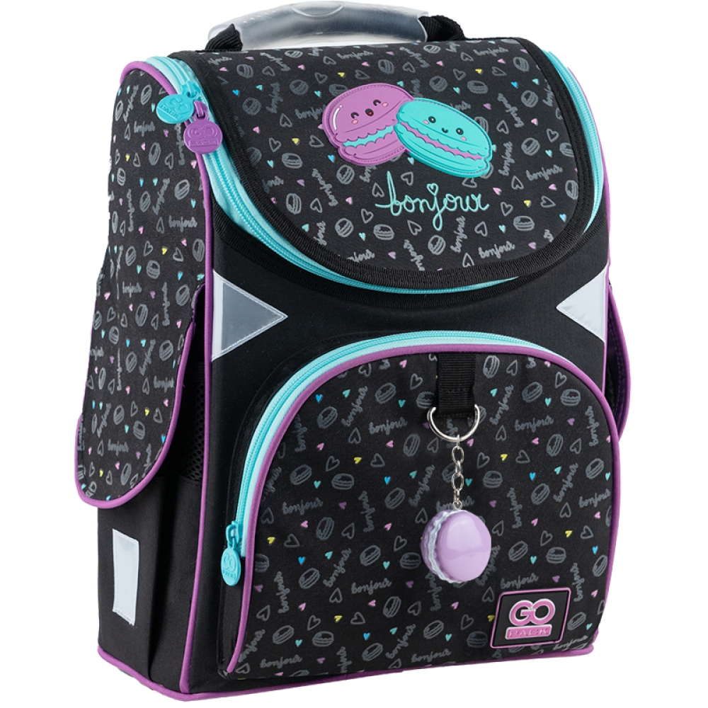 Рюкзак GoPack Education каркасний 5001S-3 Lovely Macarons, GO24-5001S-3 1