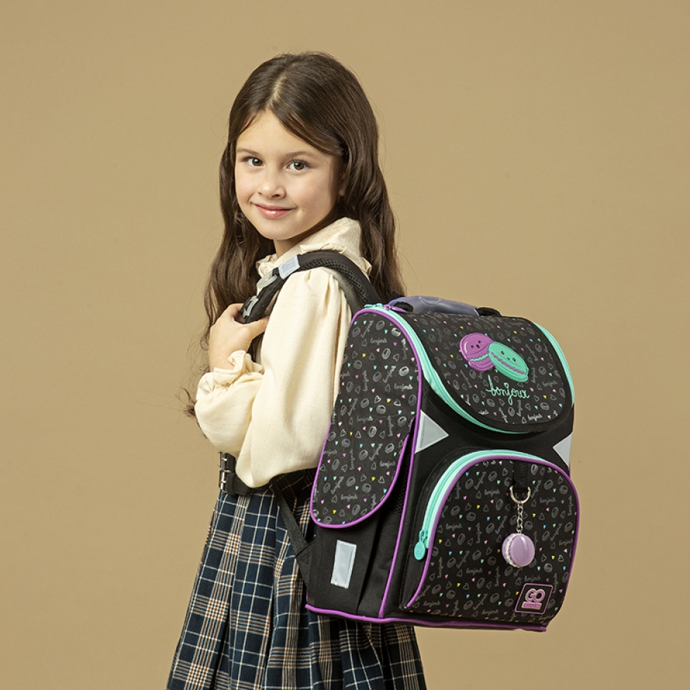 Рюкзак GoPack Education каркасний 5001S-3 Lovely Macarons, GO24-5001S-3 14