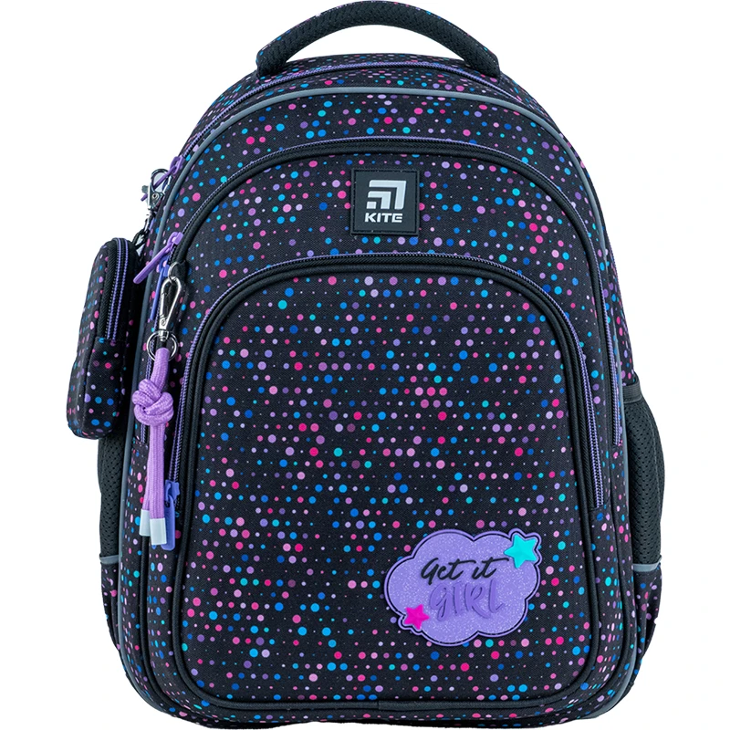 Набор рюкзак + пенал + сумка для обуви Kite 763S Get It Girl, SET_K24-763M-2 3