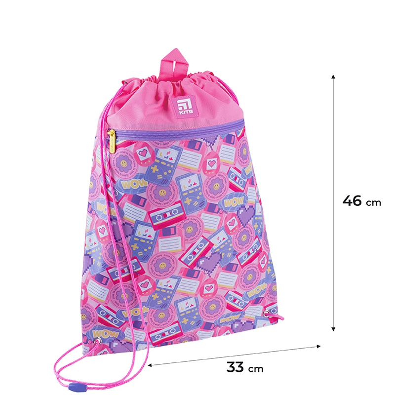 Набір рюкзак + пенал + сумка для вз. Kite 770M Love is Love, SET_K24-770M-2 14