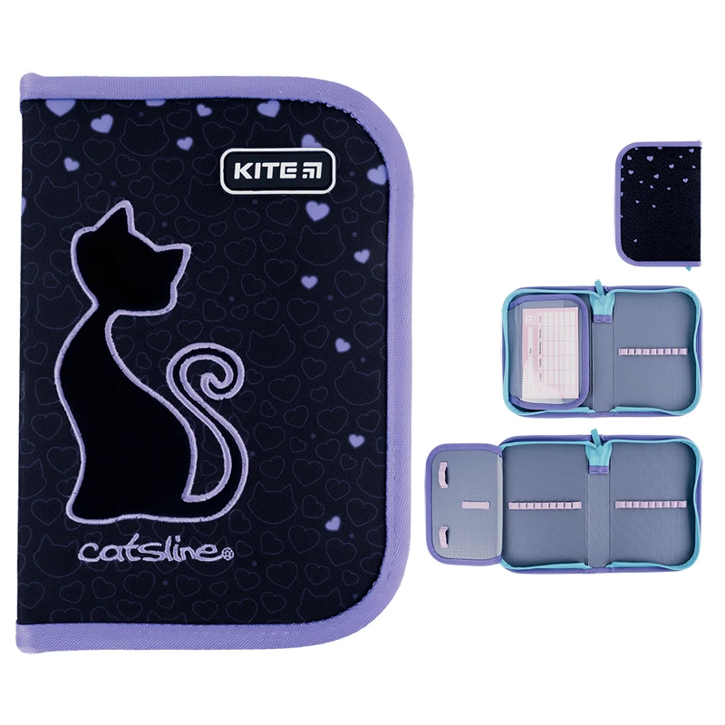 Набор рюкзак + пенал + сумка для обуви Kite 531M Catsline, SET_K24-531M-1 17