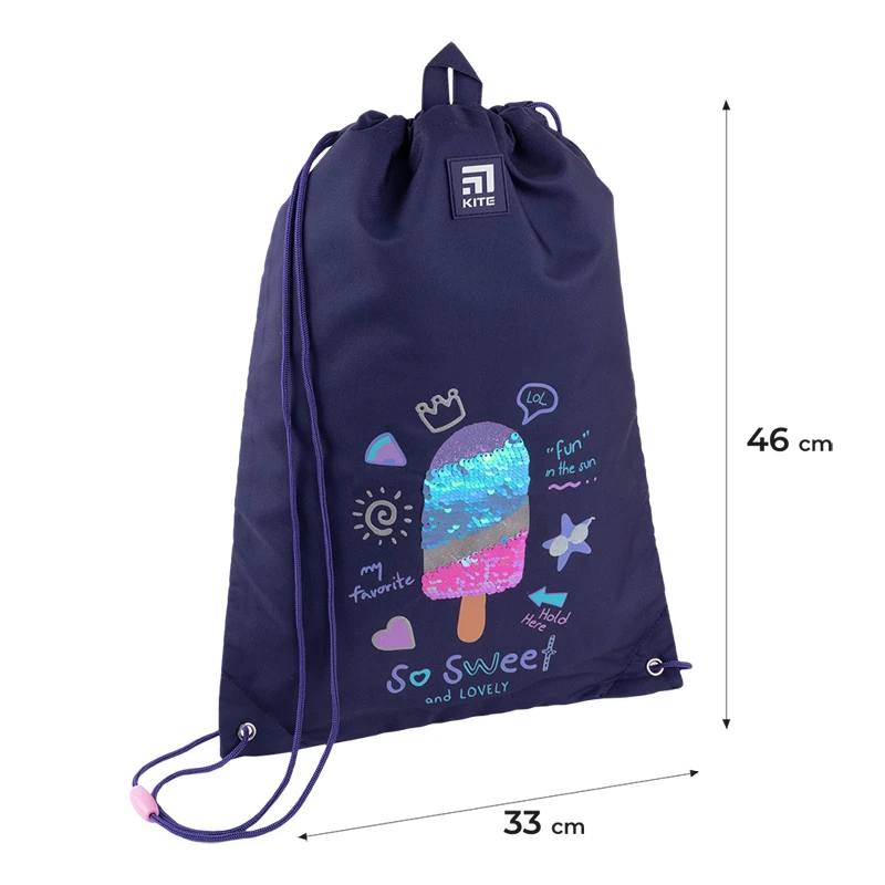 Набор рюкзак + пенал + сумка для обуви Kite 700M So Sweet, SET_K24-700M-6 16