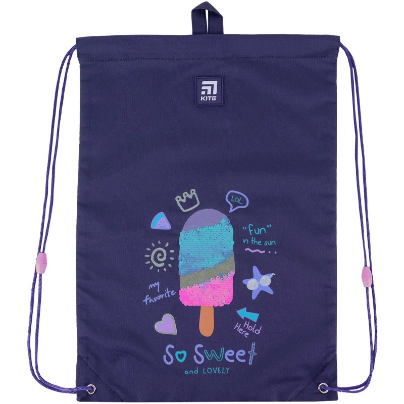 Набор рюкзак + пенал + сумка для обуви Kite 700M So Sweet, SET_K24-700M-6 17