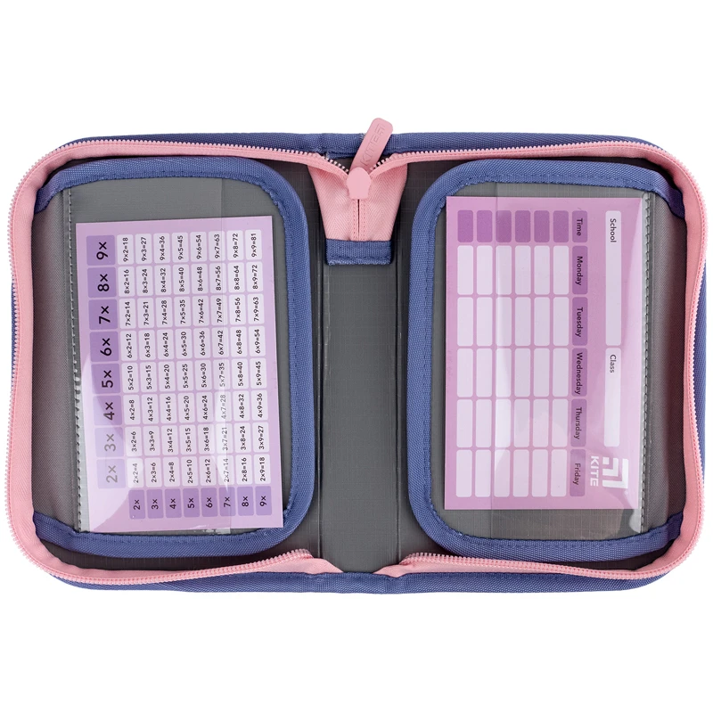 Набір рюкзак + пенал +сумка для вз. Kite 531M Purple Chequer, SET_K24-531M-2 24