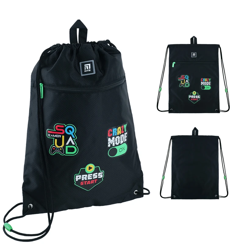Набор рюкзак + пенал + сумка для обуви Kite 702M SQUAD, SET_K24-702M-3 21