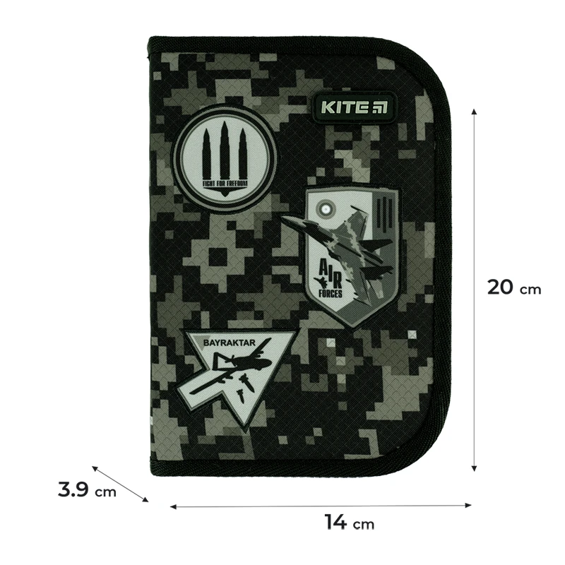 Набір рюкзак + пенал + сумка для взуття Kite 531M Air Force, SET_K24-531M-3 20