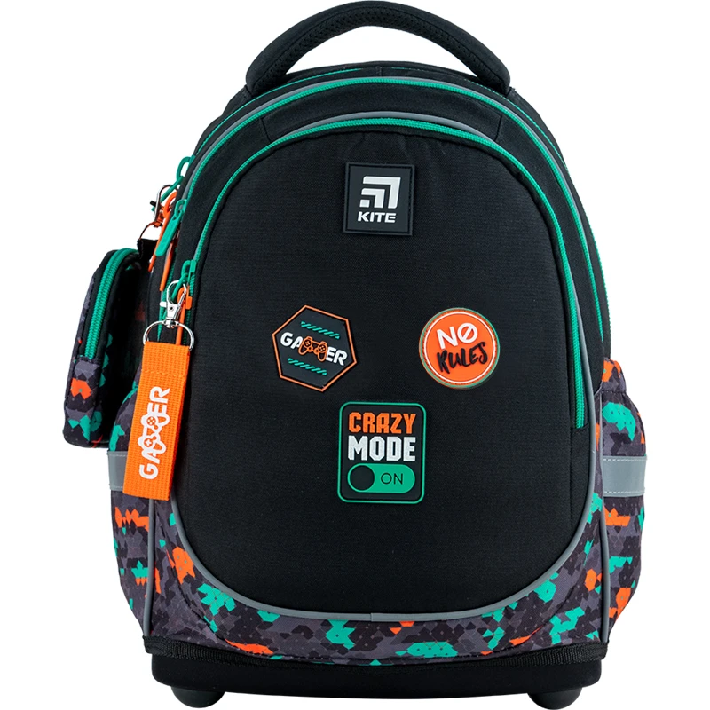 Набор рюкзак + пенал + сумка для обуви Kite 724S Crazy Mode, SET_K24-724S-4 3