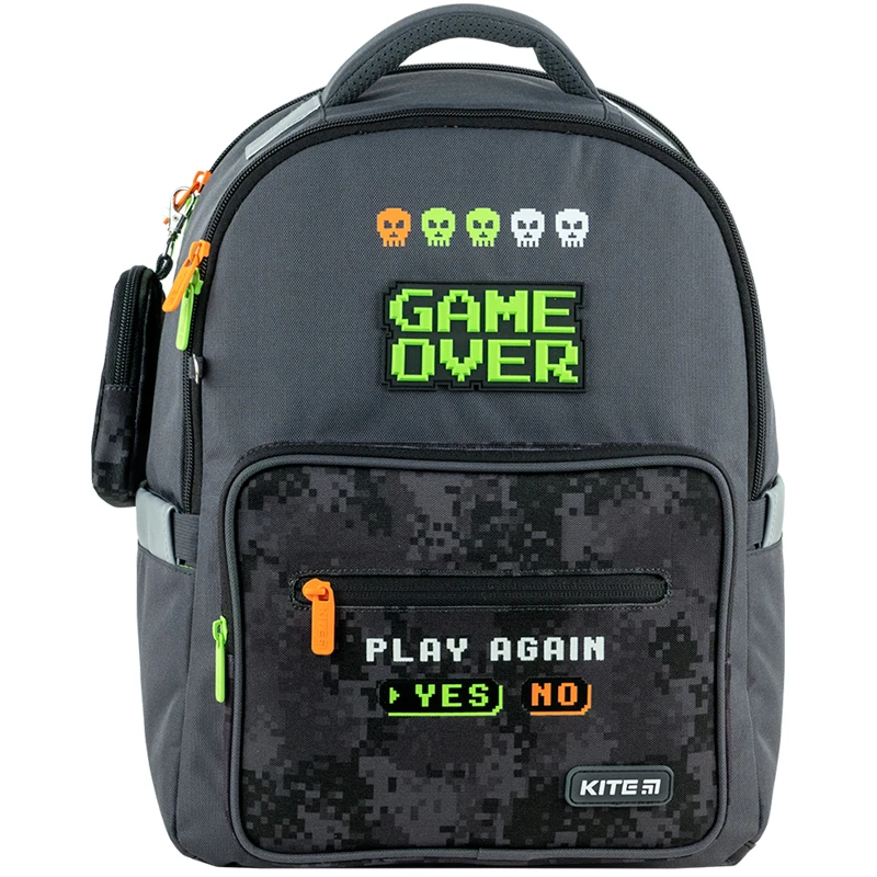 Набір рюкзак + пенал+ сумка для взуття+ Kite 770M Game Over, SET_K24-770M-4 3