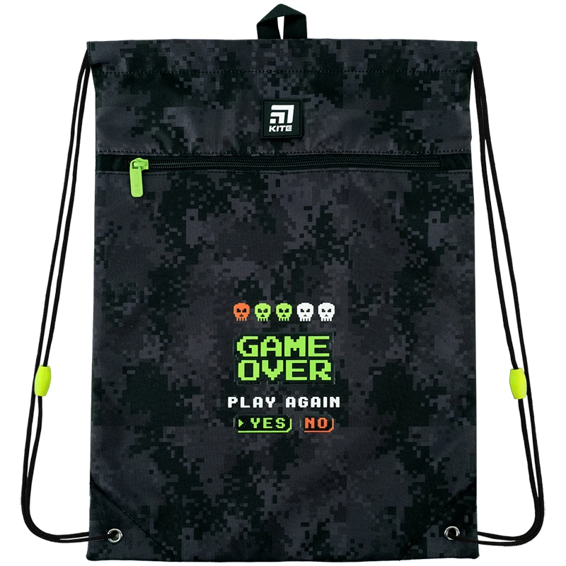 Набір рюкзак + пенал+ сумка для взуття+ Kite 770M Game Over, SET_K24-770M-4 17