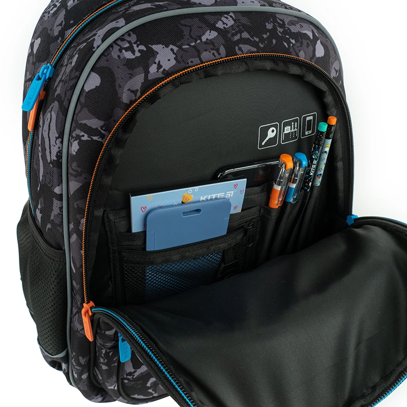 Набор рюкзак + пенал + сумка для обуви Kite 763S Skate, SET_K24-763M-4 10