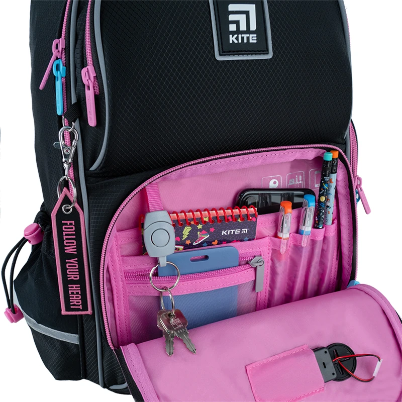 Рюкзак Kite Education 702 (LED) Heart, K24-702M-1 (LED) 12