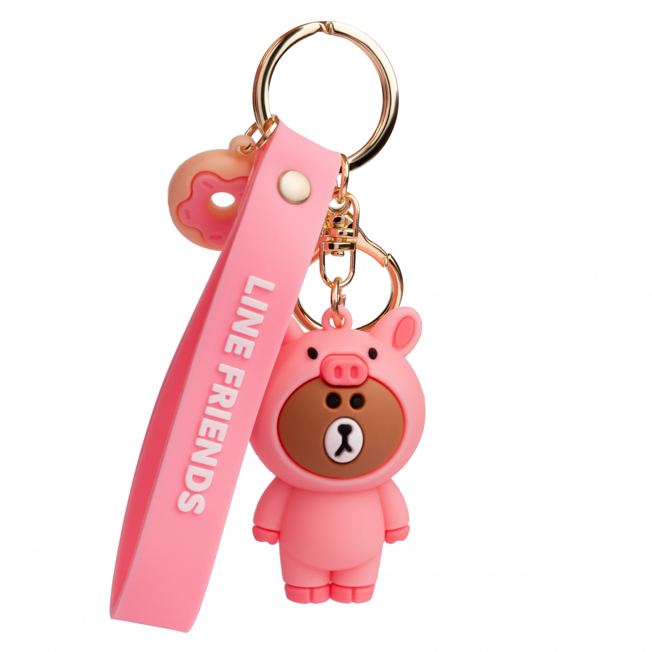 Брелок "Line Friends" Piggy Brown,YES