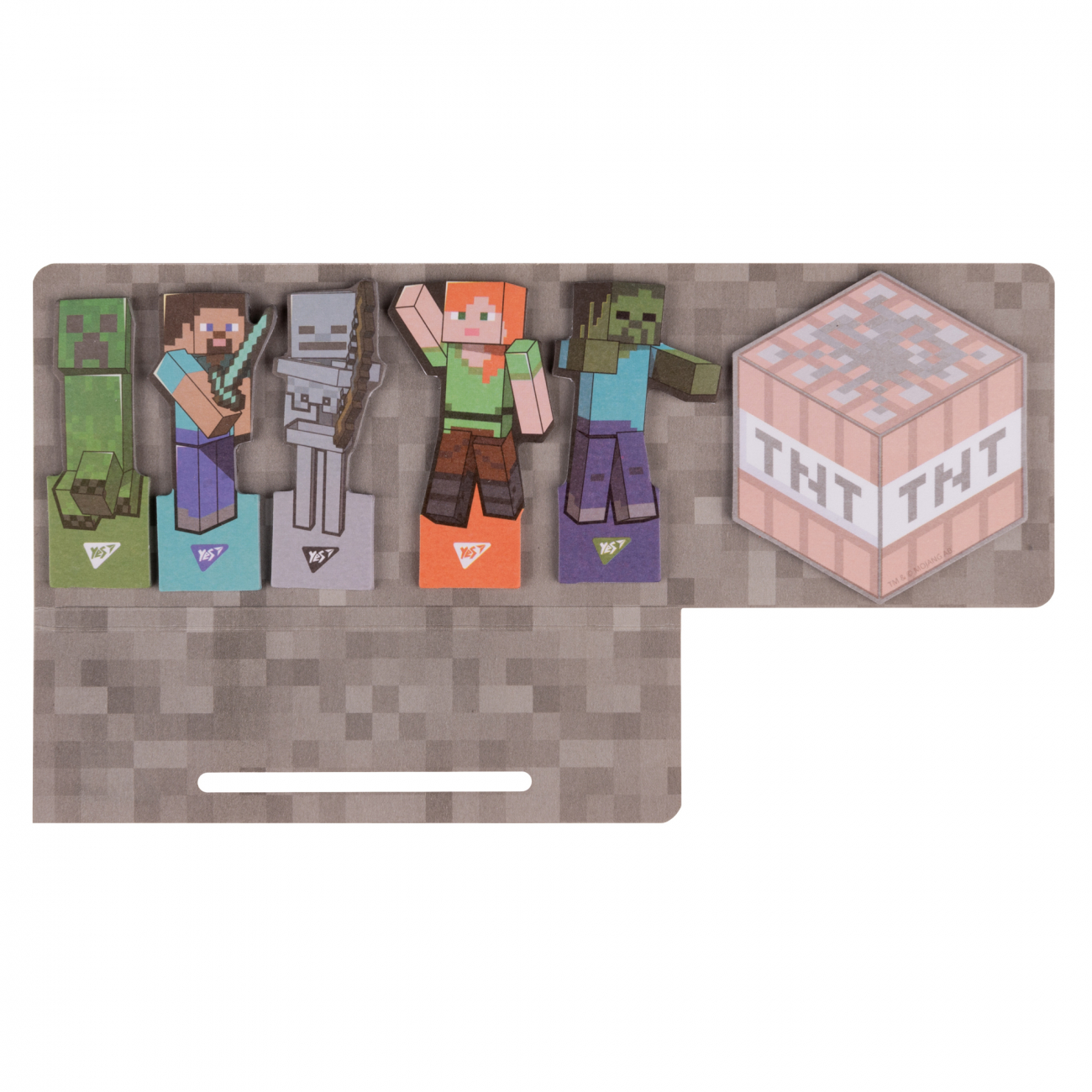 Бумага с липким слоем "Minecraft" 120 л., (6*20), 170324 Yes 1