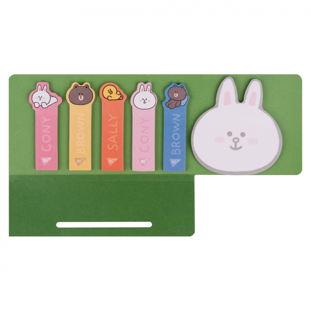 Бумага с липким слоем "Line Friends Cony" 120 л (6*20), 170330 Yes 1