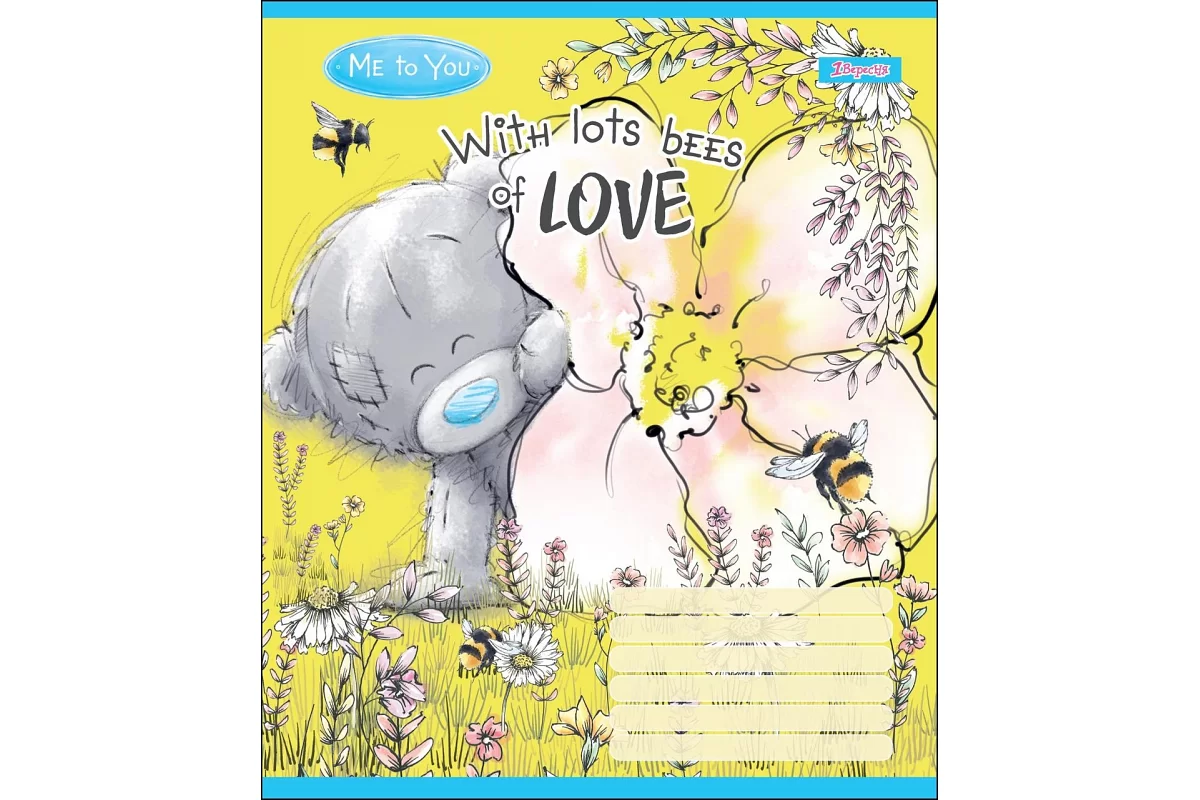 Зошит 12 кос. 1В MTY Bees, 764451 1