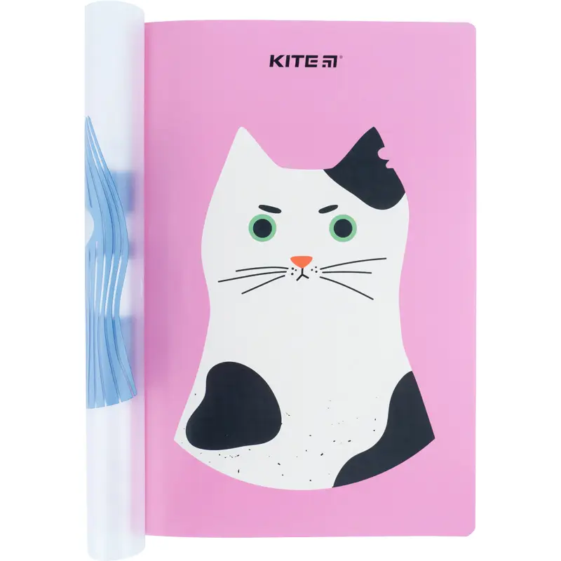 Блокнот пласт. обложка двойная, "Gangster cat", А5+, 40 л., K22-460-3 3