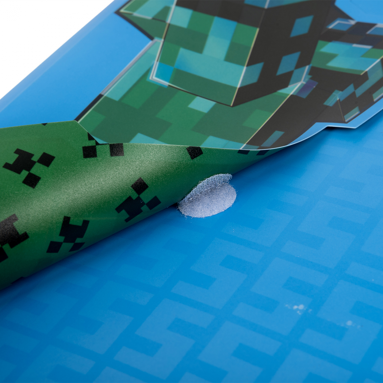 Папка-органайзер А4 "Minecraft" с фигурным клапаном на липучке, 492105 Yes 2