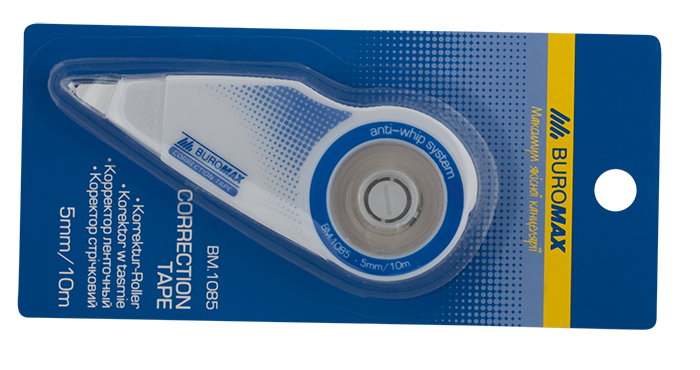 Коректор-стрічка 5мм*10м Buromax BM.1085 3