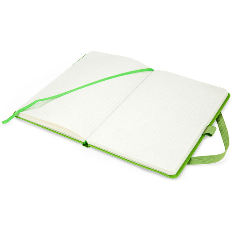 Книга записна Partner 96 арк. 125*195, крап., салатова, 8306-09-A 4