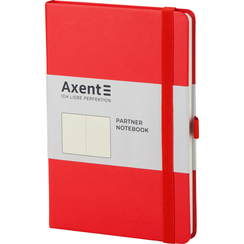 Книга записна Partner 96 арк. 125*195, нелін, червона 8307-05-A 1