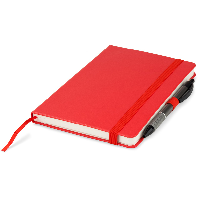 Книга записна Partner 96 арк. 125*195, нелін, червона 8307-05-A 6