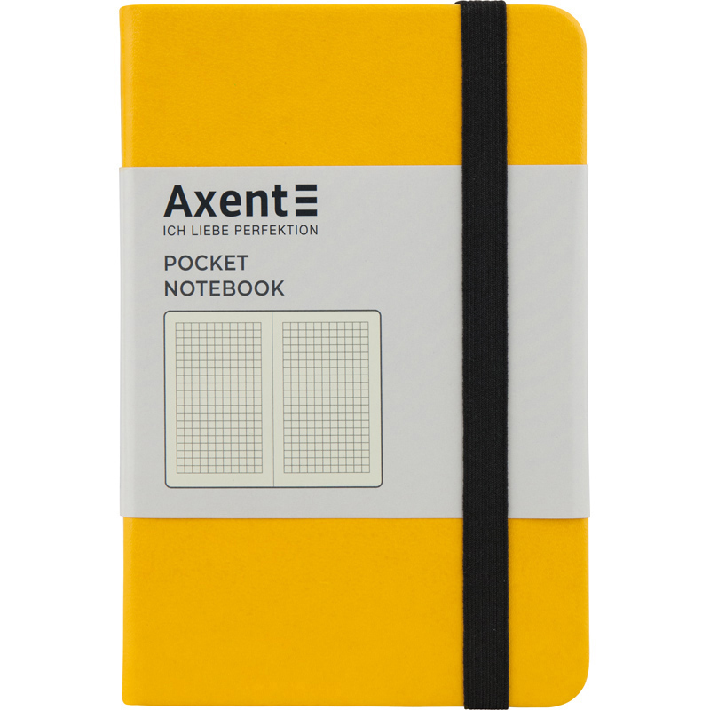 Книга записна Partner 96 арк. 95*140, кліт., жовта, 8301-08-A