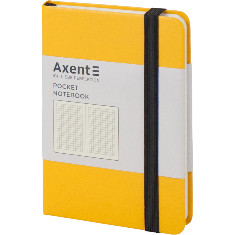 Книга записна Partner 96 арк. 95*140, кліт., жовта, 8301-08-A 1