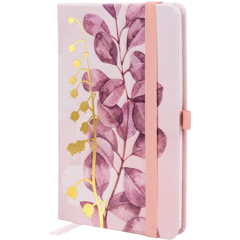 Книга записная Partner 96 л. 125*195, Pink flower, 8617-06-A 1
