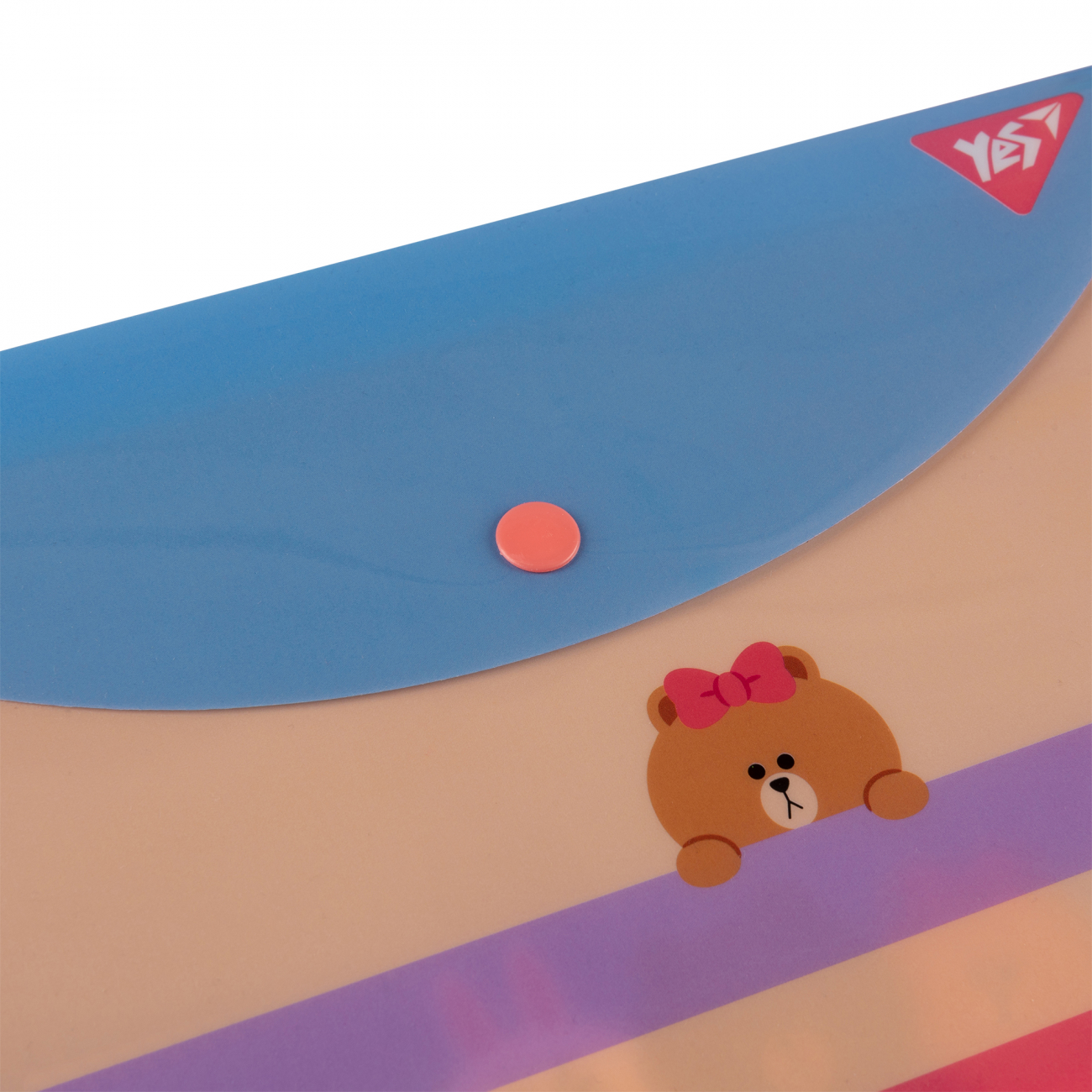 Папка-конверт на кнопке B5 "Line Friends", 492227 Yes 1