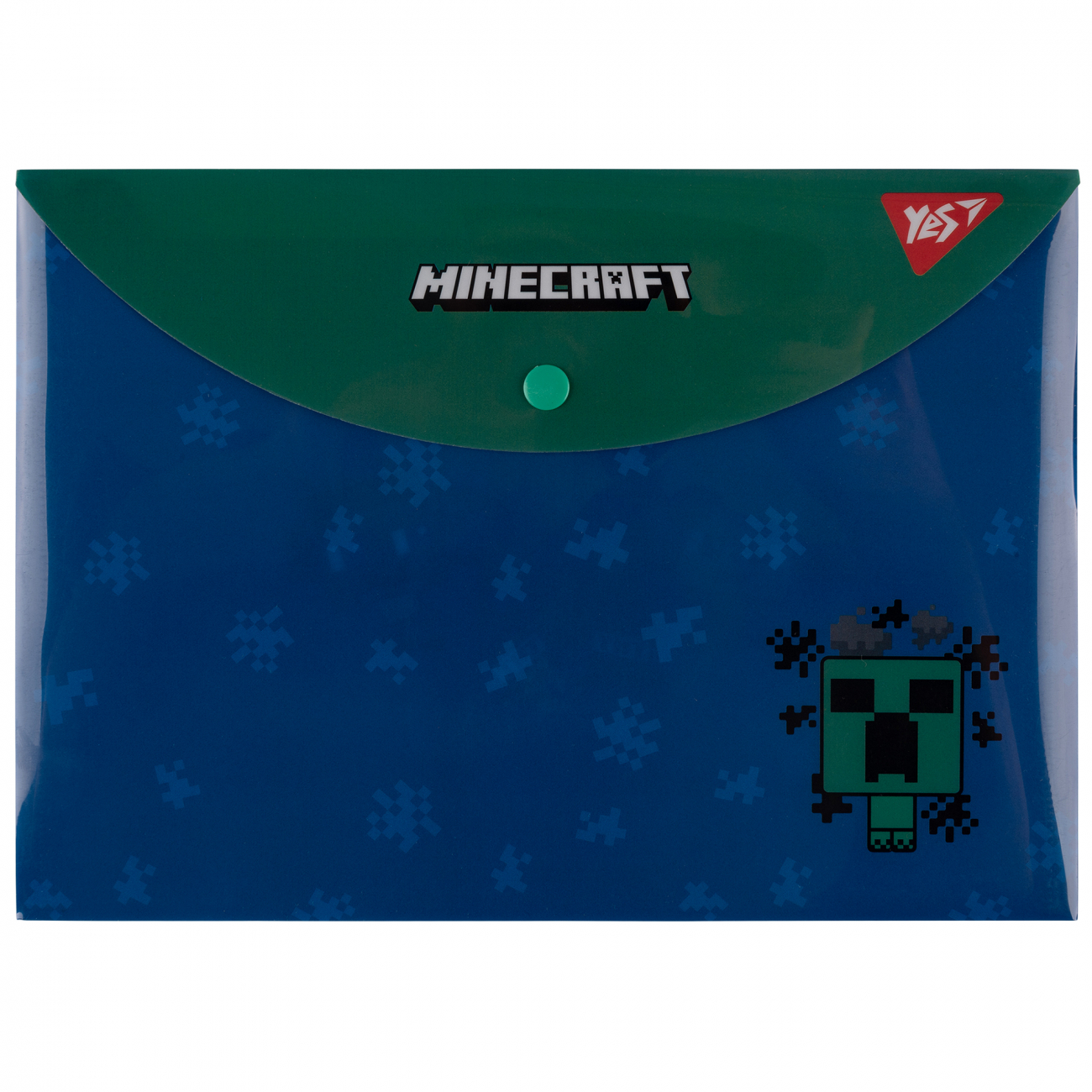 Папка-конверт на кнопке B5 "Minecraft. Creeper", 492225 Yes