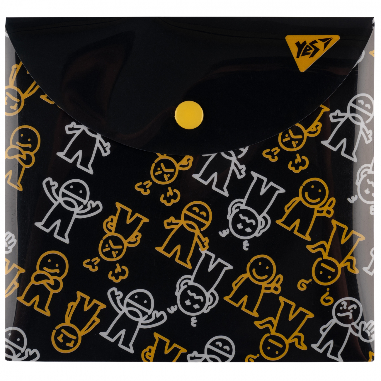 Папка-конверт на кнопке B6 "Не усложняй!", 492275 Yes