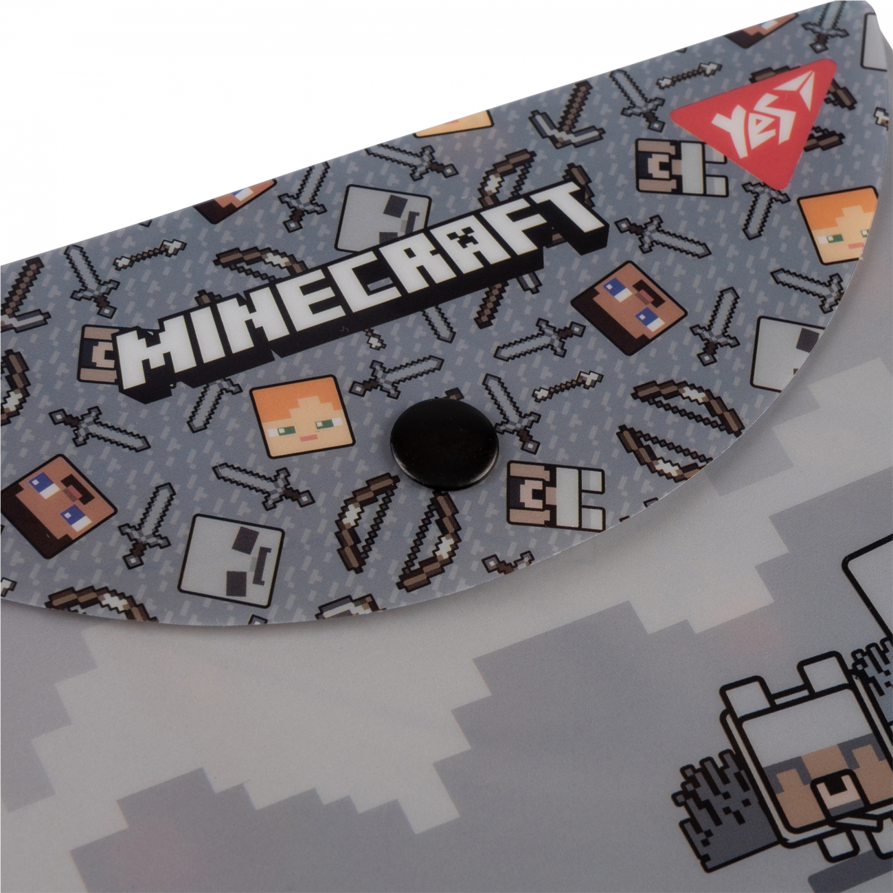 Папка-конверт на кнопке B7 "Minecraft", 492262 Yes 1
