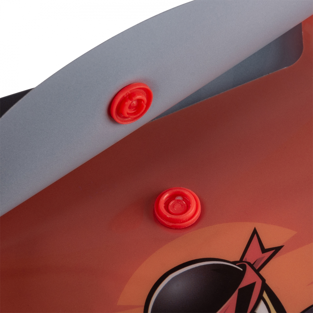 Папка-конверт на кнопке B7 "Ninja", оранжево-серый, 492265 Yes 2