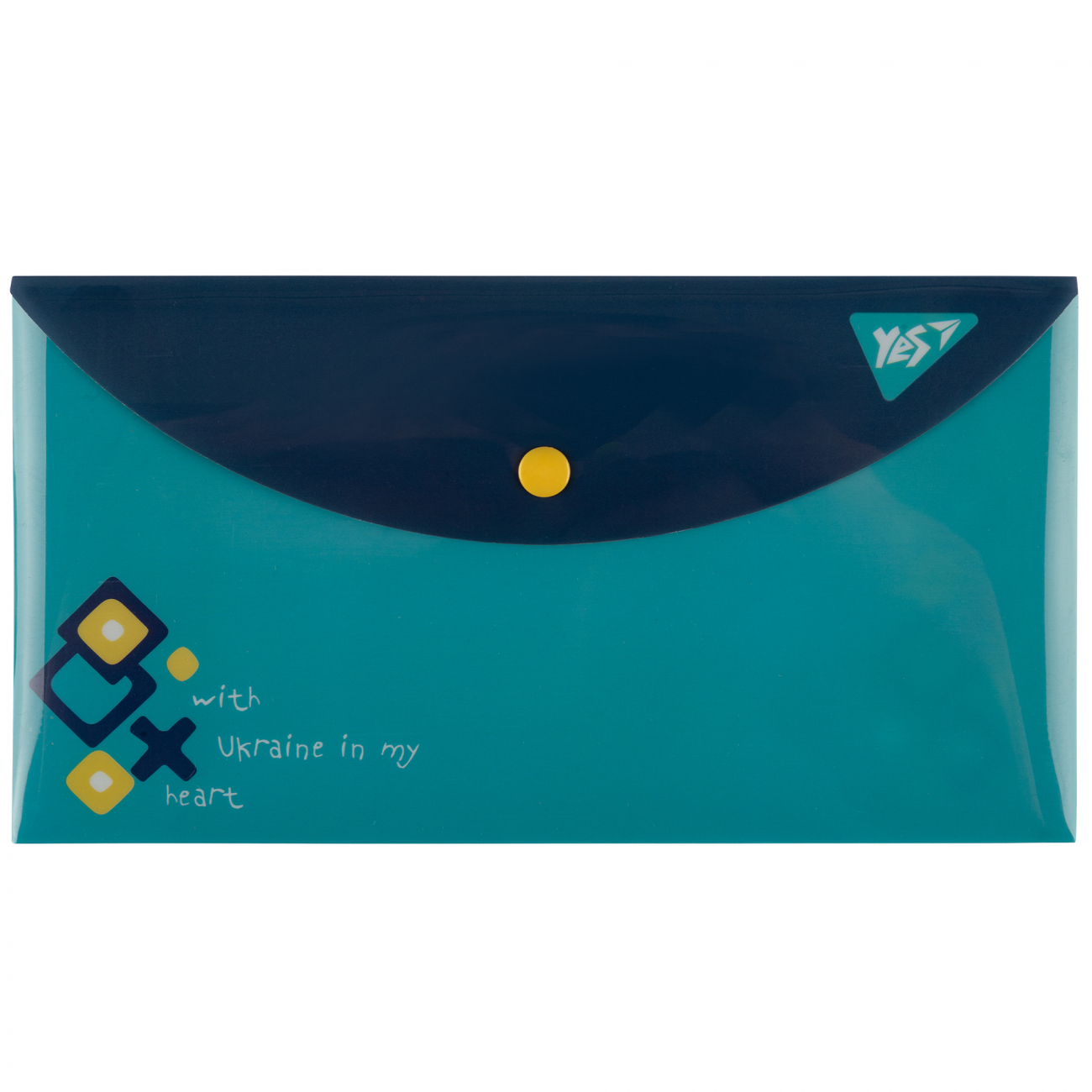 Папка-конверт на кнопке А6 "Ukraine", 492266 Yes
