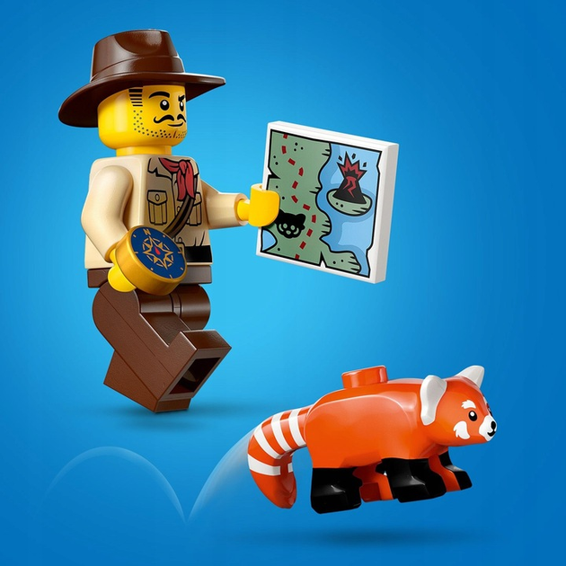 Конструктор Lego "Квадроцикл для исследования джунглей "Миссия Красной панды", 60424 9