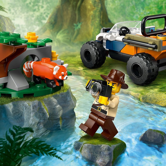 Конструктор Lego "Квадроцикл для исследования джунглей "Миссия Красной панды", 60424 10