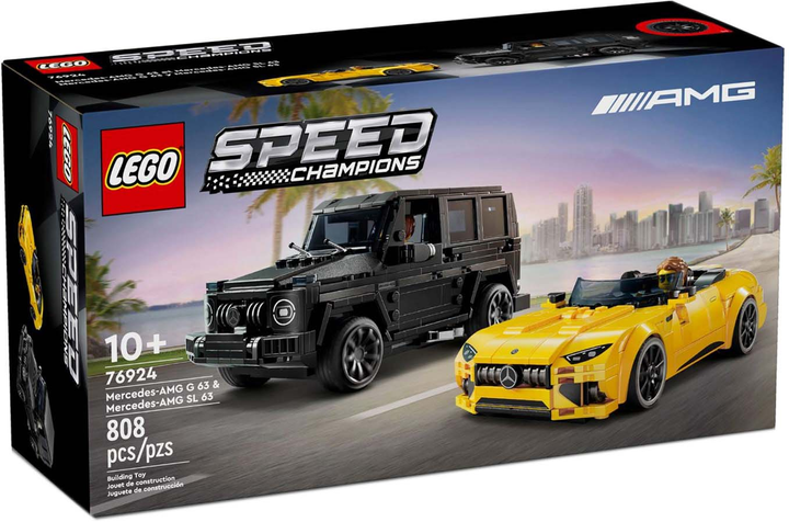 Конструктор Lego "Mercedes-AMG G 63 і Mercedes-AMG SL 63", 76924