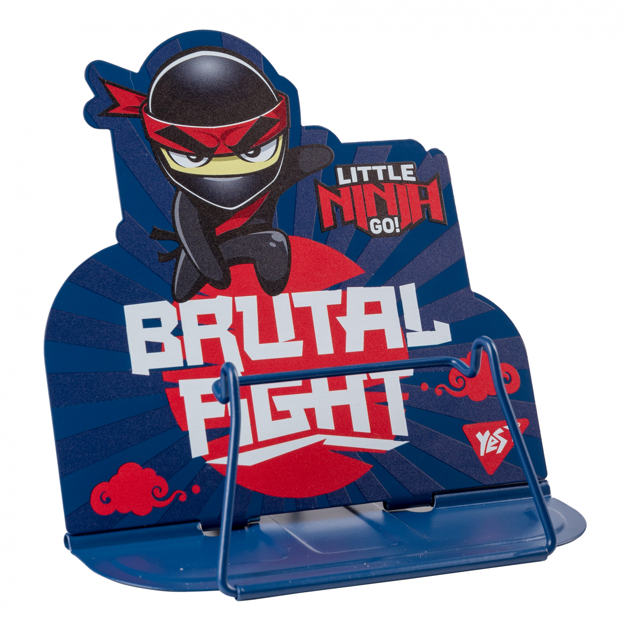 Підставка для книг фігурна "Ninja", метал, 470513 Yes