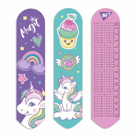Закладинка 2D "Glamour unicorn", 708154 Yes