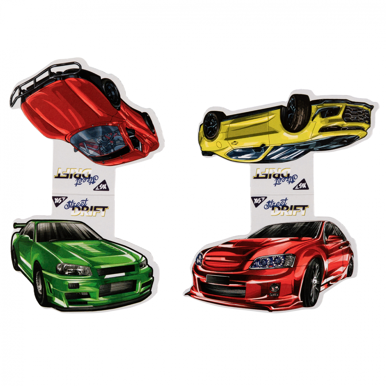 Закладки магнітні "Cool Street drift", 2шт, 708119 Yes 2