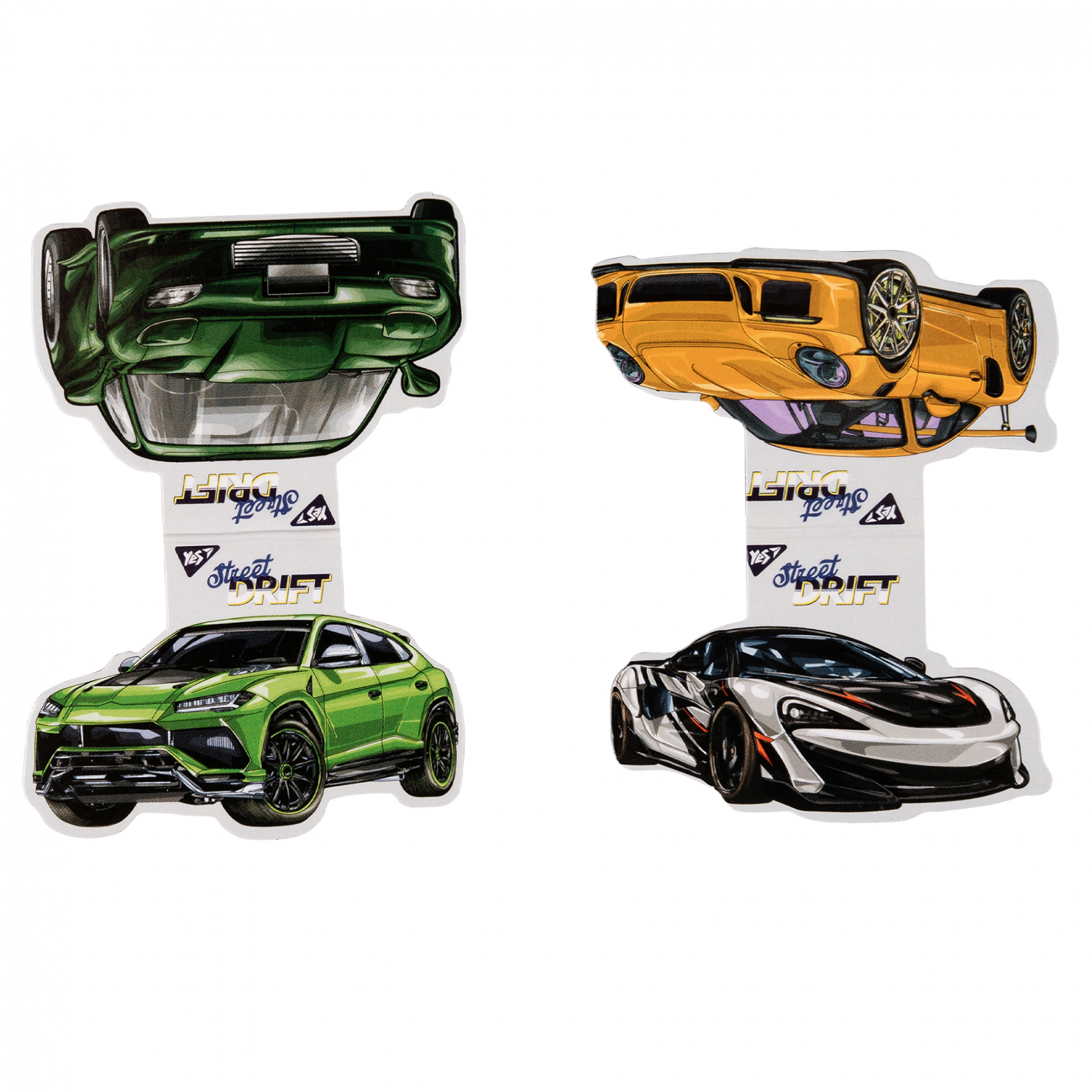 Закладки магнітні "Super Street drift", 2шт, 708118 Yes 2
