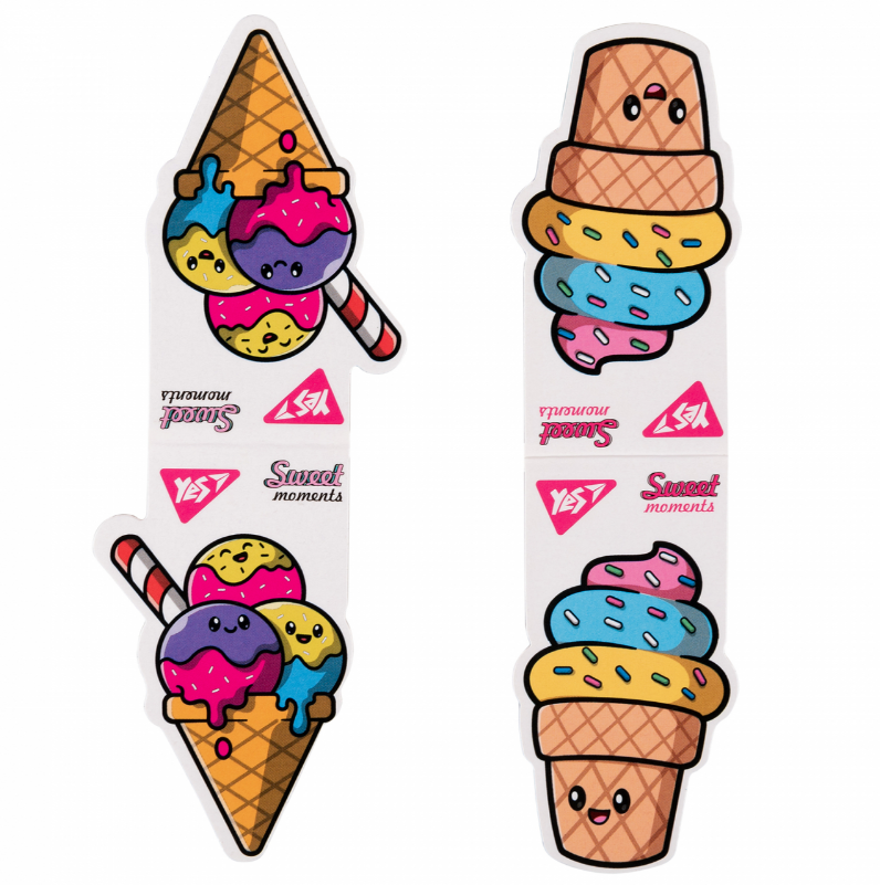 Закладки магнітні "Sweet Cream Ice cream", 2шт, 708115 Yes 1
