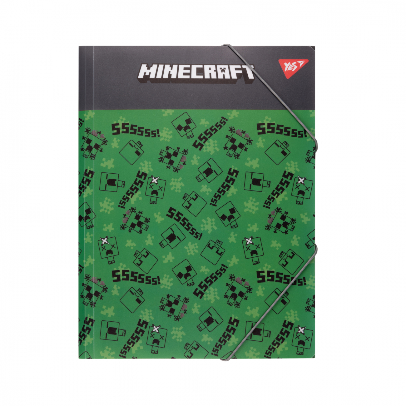 Папка A4 на резинке "Minecraft. Creepers", 492214 Yes