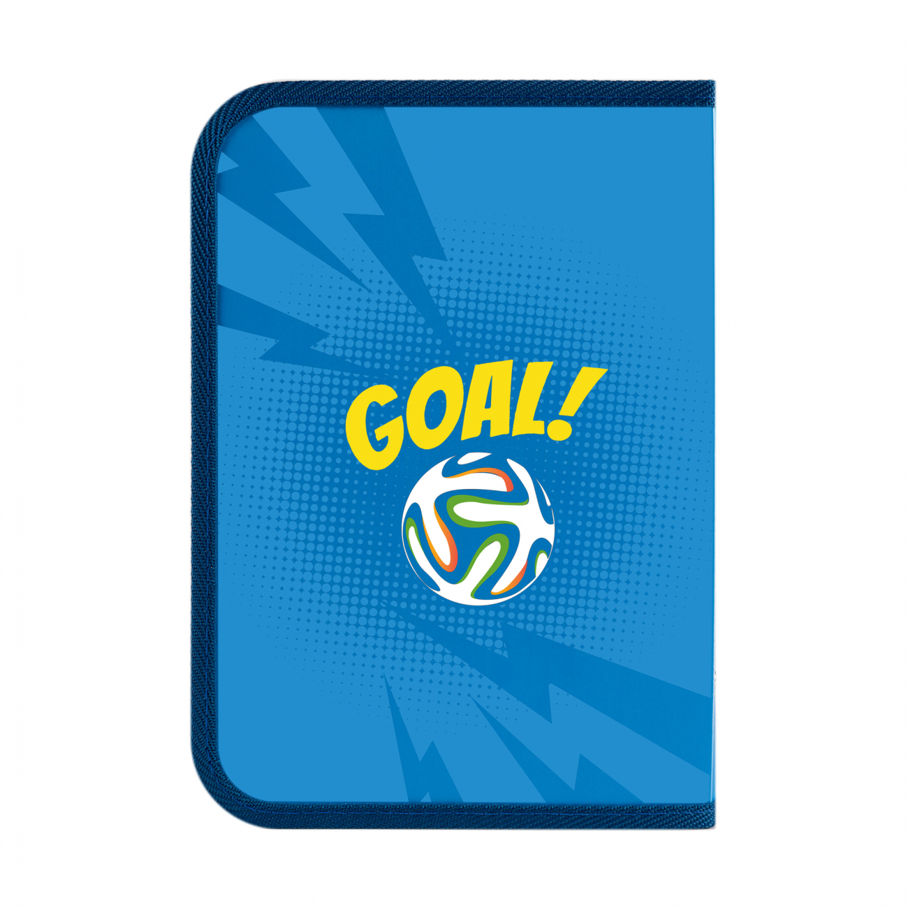Папка для тетрадей пласт. на молнии В5 "Football", 492205 Yes 3