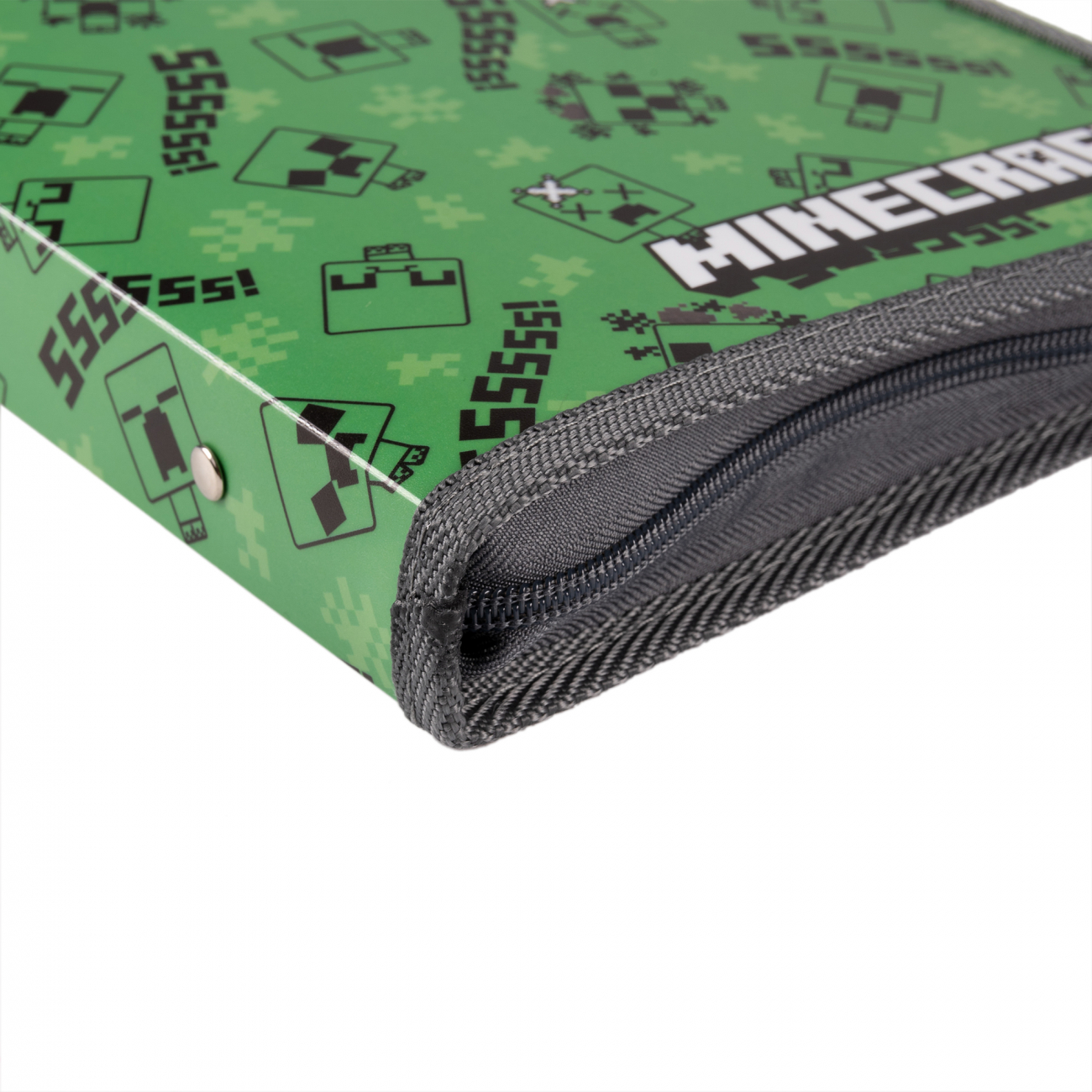 Папка для тетрадей пласт. на молнии В5 "Minecraft. Creepers", 492203 Yes 1
