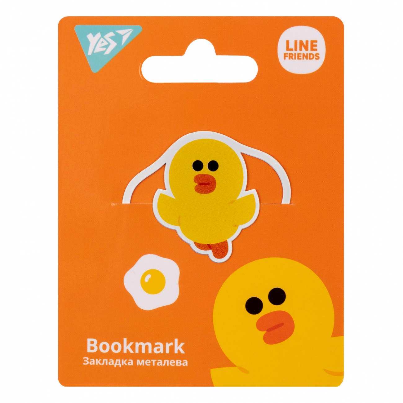 Закладка металева "Line Friends", 707833 Yes