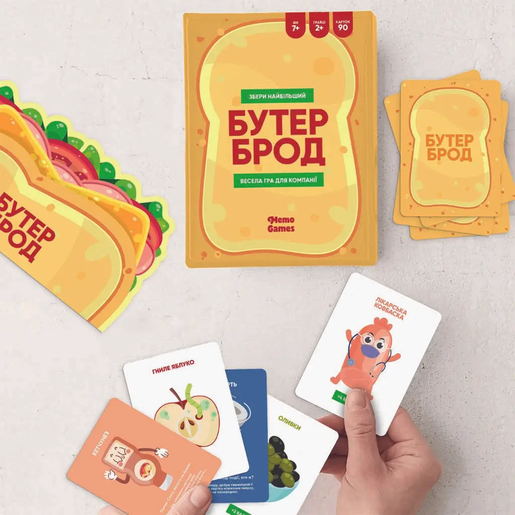 Гра настільна "Бутерброд", Memo Games, 0026 3